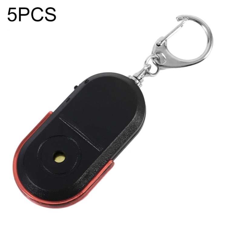 5 PCS Portable Anti-Lost Alarm Key Finder Wireless Whistle Sound LED Light Locator Finder 5 PCS Portable Anti-Lost Alarm Key Finder Wireless Whistle Sound LED Light Locator Finder